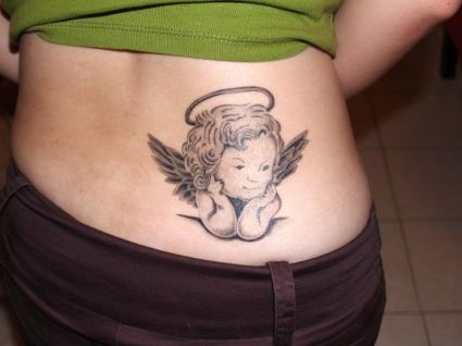 Love Angle Tattoo